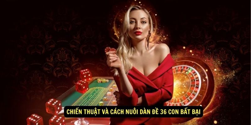 Chiến thuật và cách nuôi dàn đề 36 con bất bại